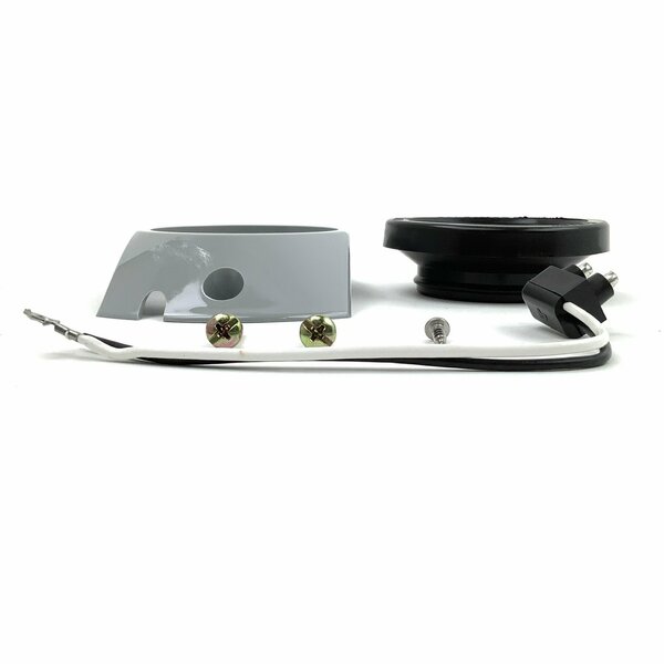 Truck-Lite Mounting Kit, Clearance/Marker Lamp, Branch Deflector, For 2-1/2 Lamps, Gray 10414